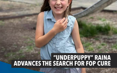 "Underpuppy" Raina advances the search for FOP cure